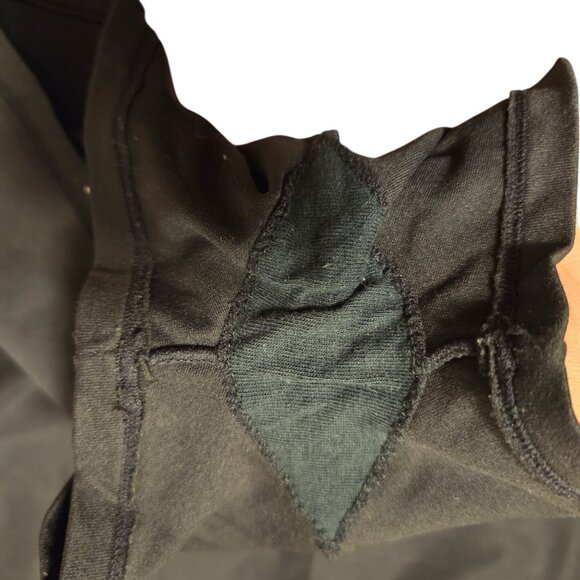 High-Waisted Black Shapewear Shorts By Maidenform 2XL Nylon & Elastane With Cott - Picture 7 of 8